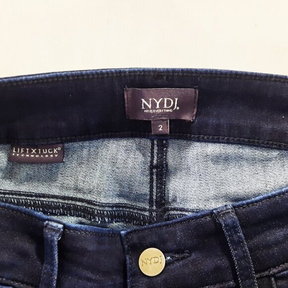 NYDJ Theresa Trouser Jeans MTEN737T Size 2 New Open Box - Picture 4 of 4